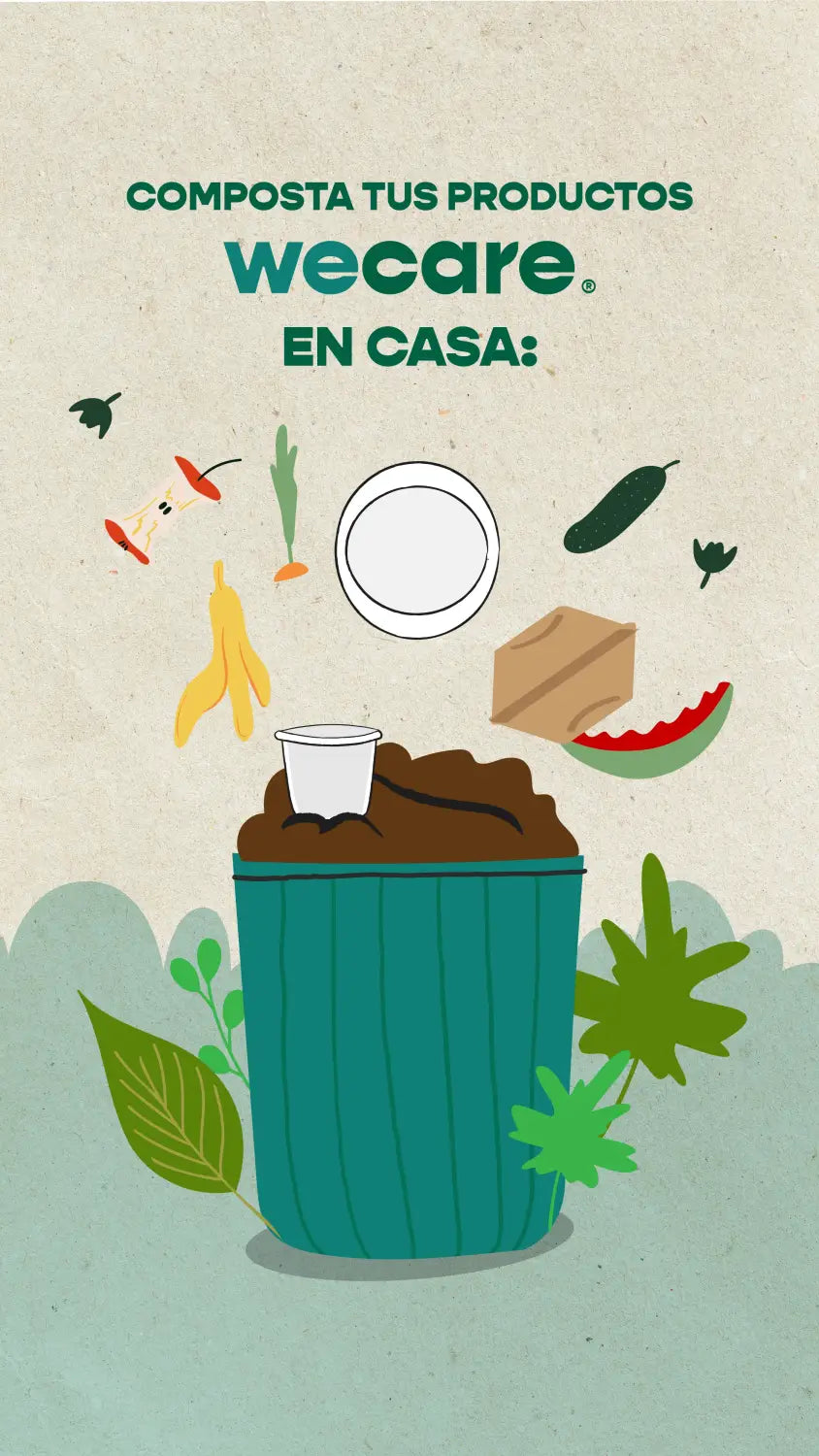 How to make compost at home? WITH YOUR WECARE DISPOSABLES