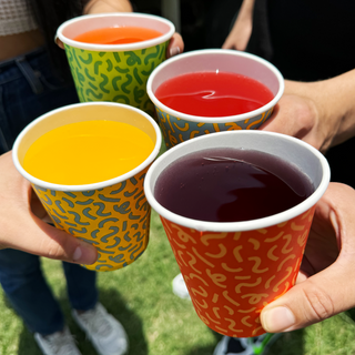 12 oz Disposable and Biodegradable Thermal Cup - We Care