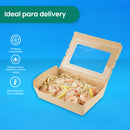 Delivery Compostable paper box girl 26 oz