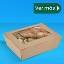 Delivery Compostable paper box girl 26 oz