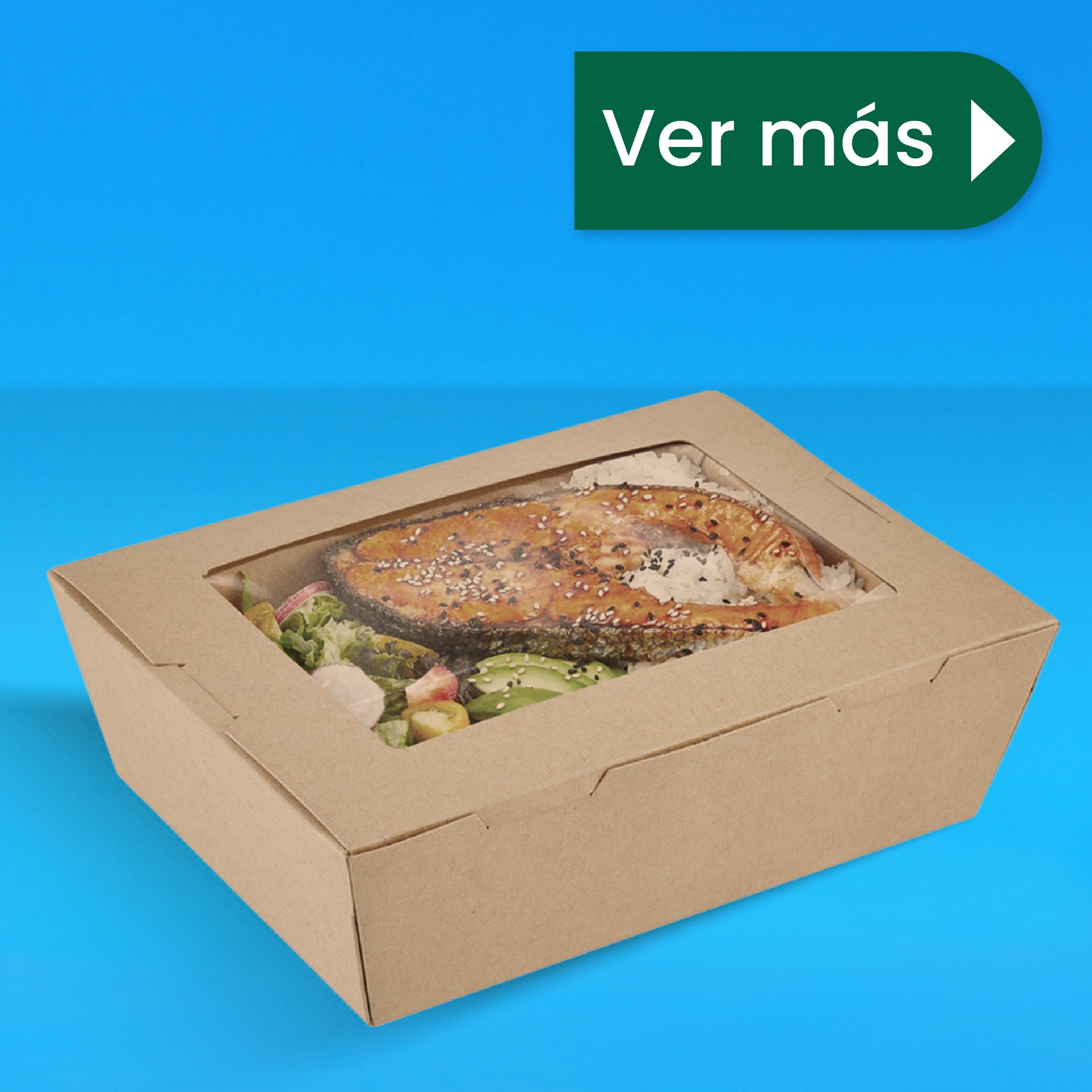 Delivery Compostable paper box girl 26 oz