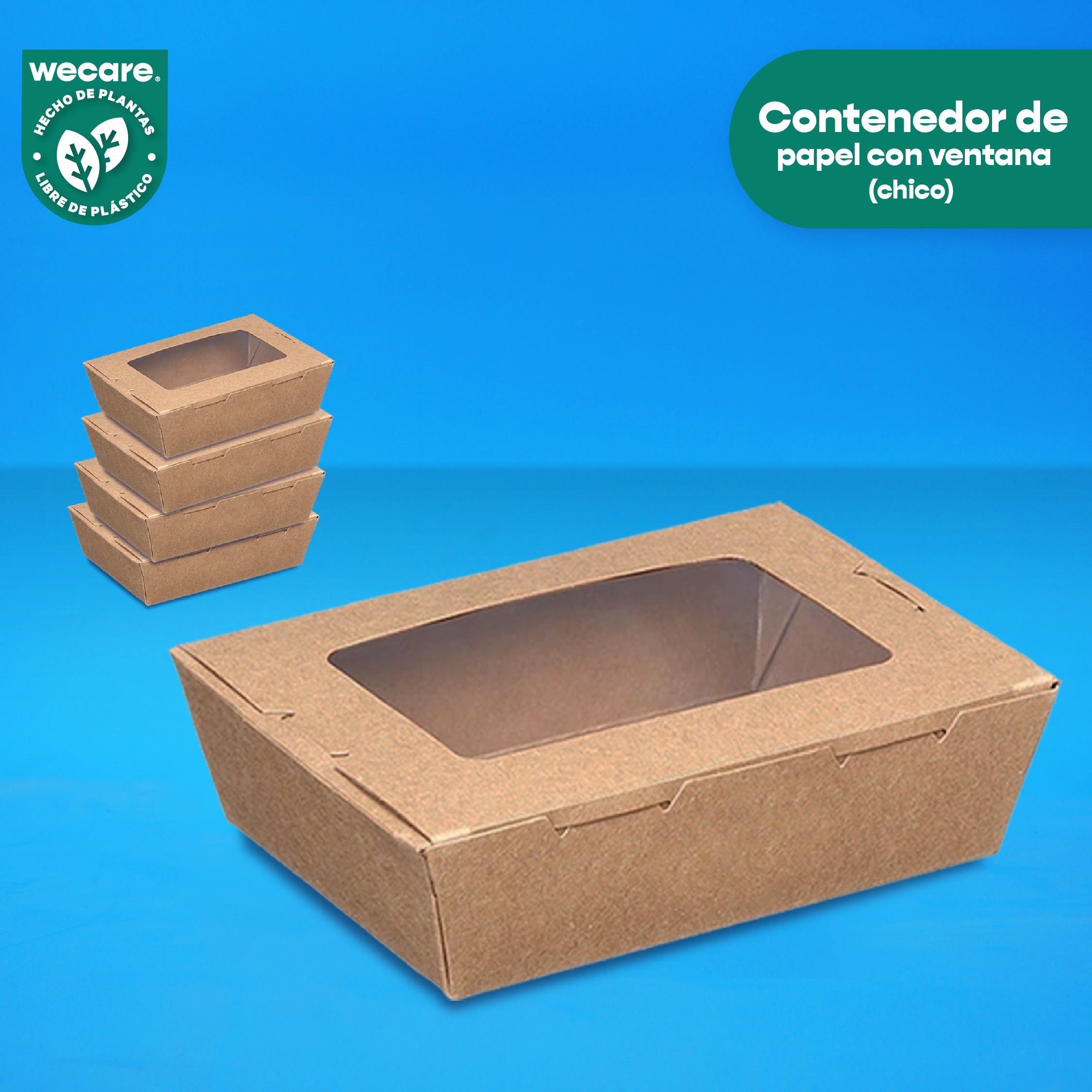 Delivery Compostable paper box girl 26 oz