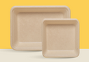 Biodegradable and Compostable Small Tray 15x15 cm