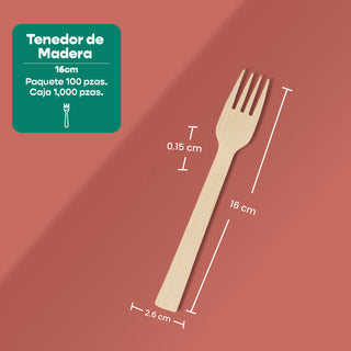 Disposable and Biodegradable Wooden Stirrer 18 cm. -We Care