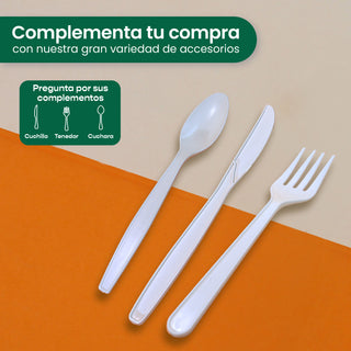 Cuchara | Fecula Maíz | Biodegradable | Variedad De Tamaños