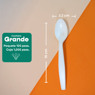 Cuchara | Fecula Maíz | Biodegradable | Variedad De Tamaños
