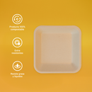 Biodegradable and Compostable Small Tray 15x15 cm
