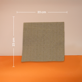 Servilletas Kraft  | Papel Reciclado Kraft | 24 x 24 cm | Compostable y biodegradable