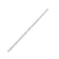 Boxed Frappé Straws 21 cm x 0.9 cm - we care 