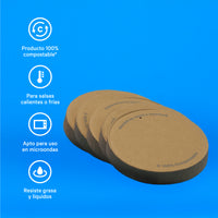 Lid For 2oz and 4oz Paper Soufflé Cups - we care