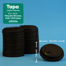 Coffee Maker Lid Biodegradable Cup 10-20 Oz - We Care