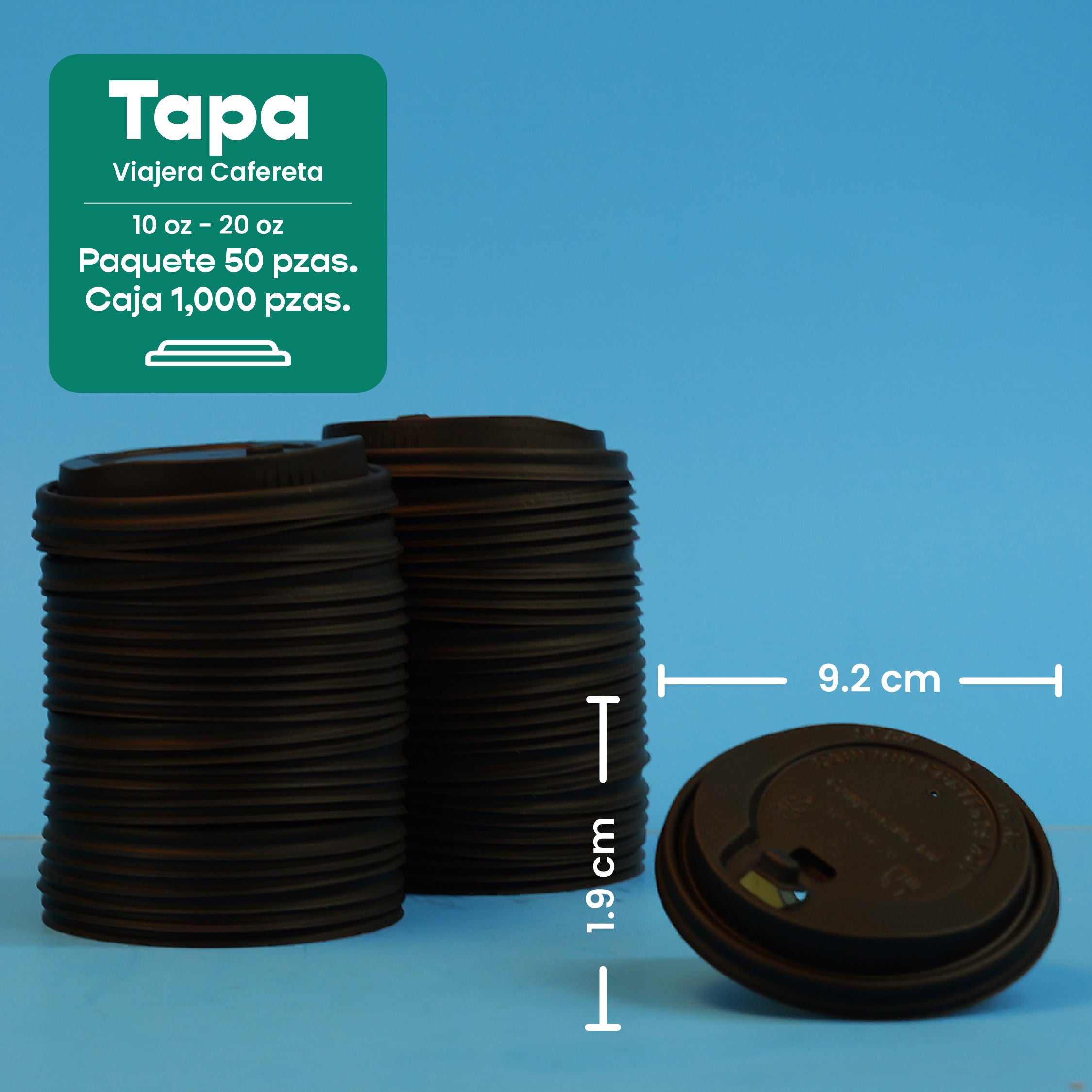 Coffee Maker Lid Biodegradable Cup 10-20 Oz - We Care