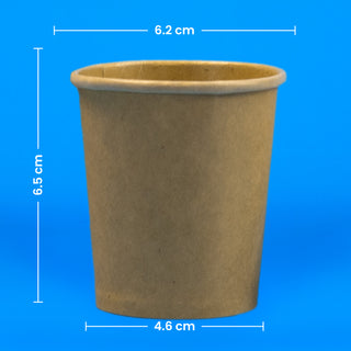 Vasos Souffle | Papel PLA | 4oz / 118 ml | Compostable y biodegradable