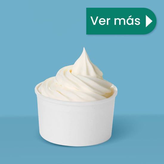 Contenedor Vaso Nieve Doble Recubrimiento | Papel - Ácido  Poliláctico PLA | 3.5 oz / 103.5 ml | Compostable y biodegradable