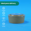 Kraft Paper Salad Bowl 24 oz