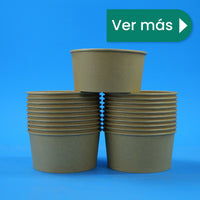 Kraft Paper Salad Bowl 44 oz - we care