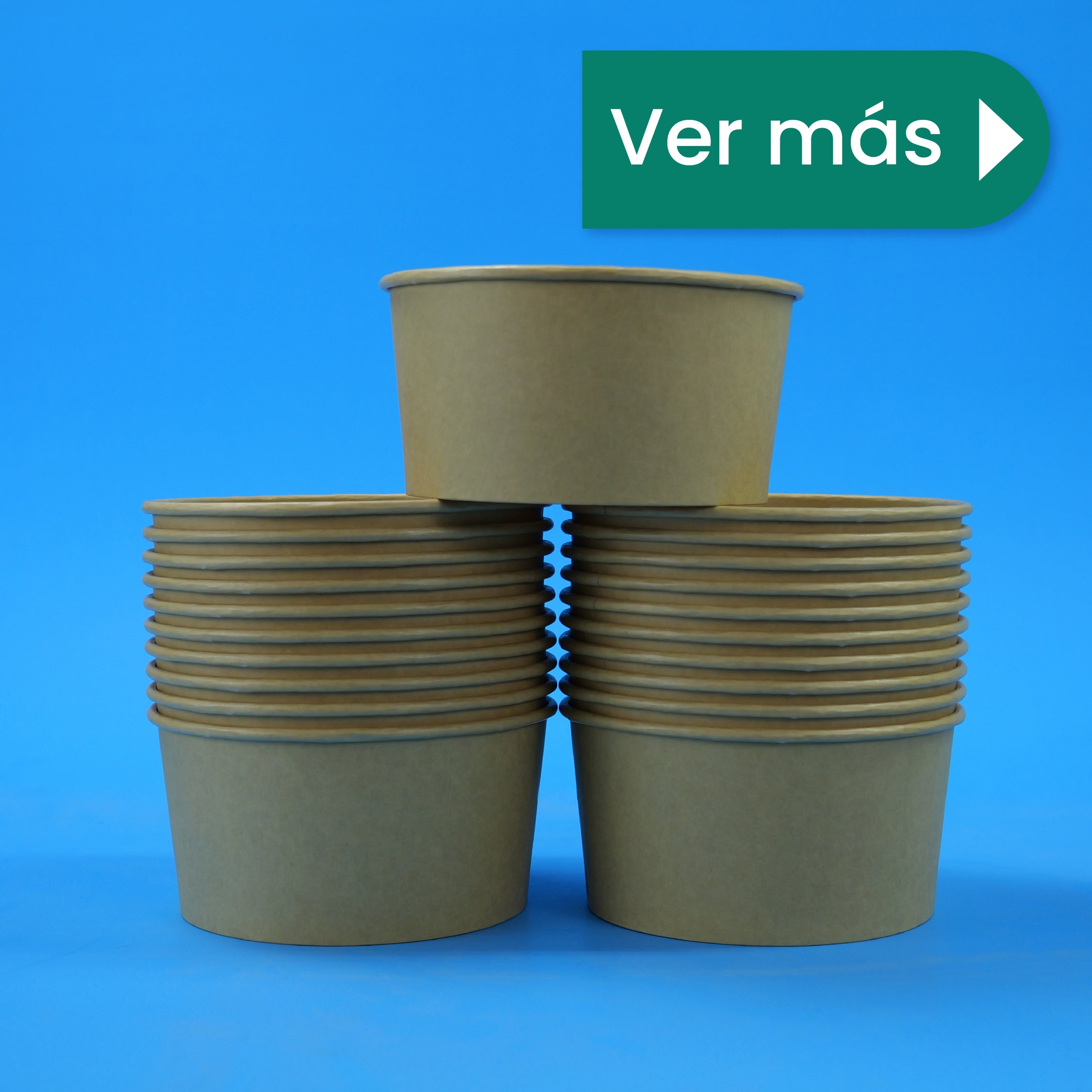 Kraft Paper Salad Bowl 44 oz - we care