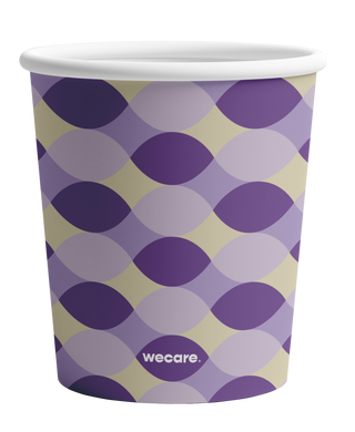 12 oz Disposable and Biodegradable Thermal Cup - We Care