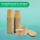 Lid For 2oz and 4oz Paper Soufflé Cups - we care