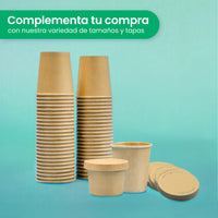 Lid For 2oz and 4oz Paper Soufflé Cups - we care