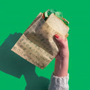 100 Bolsas Ecológicas Kraft Con Cierre Adhesivo - We Care -