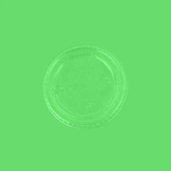 Tapa Clear Souffle | Ácido  Poliláctico PLA | 2 oz | Compostable y biodegradable