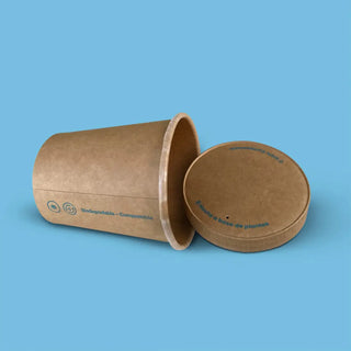 Tapa Para Vasos Soufflé De Papel 2oz y 4oz - we care -