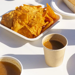 Tapa Para Vasos Soufflé De Papel 2oz y 4oz - we care -