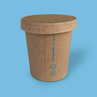 Tapa Para Vasos Soufflé De Papel 2oz y 4oz - we care - KIT: